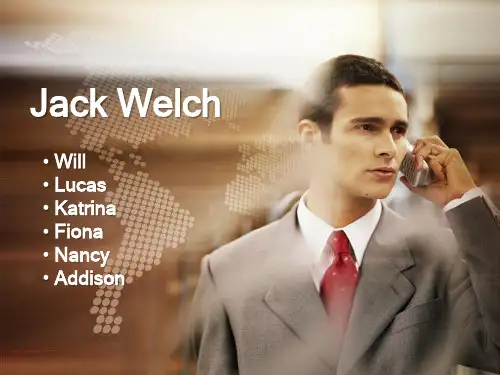 商务英语实训课程 unit 5 Leadership-Jack_Welch