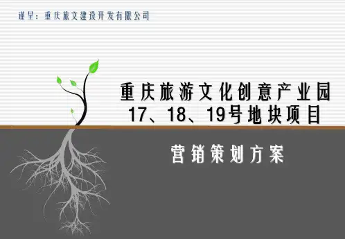重庆旅游文化创意产业园营销策划方案