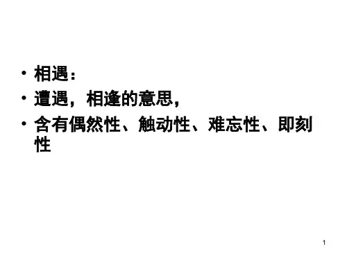 那一天-我与相遇ppt课件
