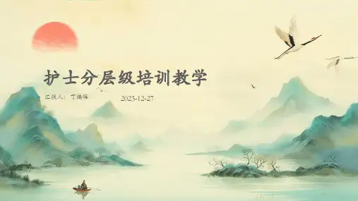 护士分层级培训教学PPT课件ppt