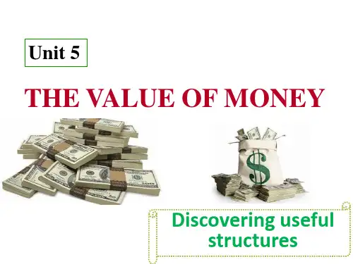 Discovering Useful Structures 高中英语人教版(2019)选择性必修四