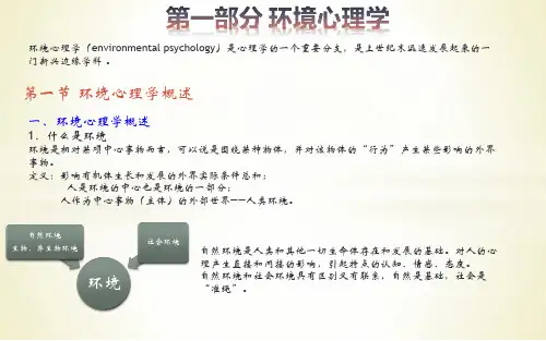建筑环境行为学课件