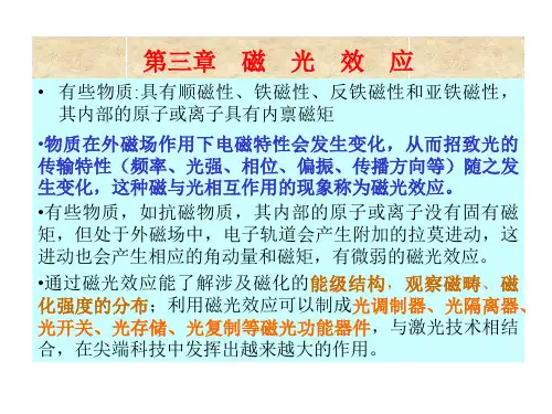第三章磁光效应
