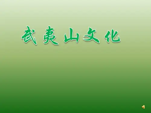 武夷山文化