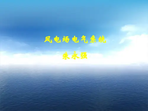 风电场电气系统(朱永强)第1章 电气系统1