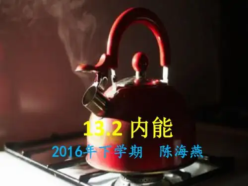 物理人教版九年级全册第十三章第二节《内能》PPT课件
