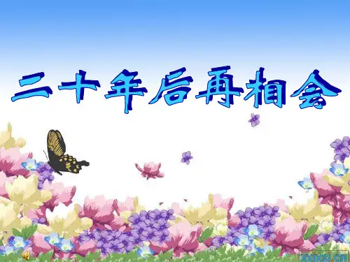 《二十年后再相会》