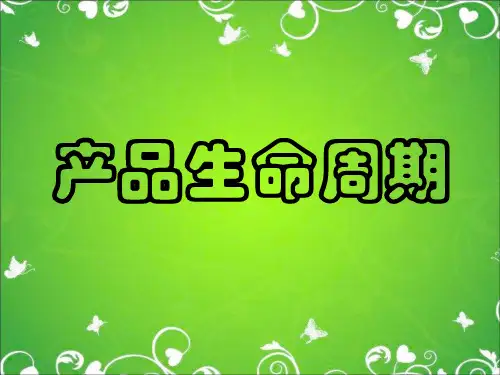 产品生命周期(1)