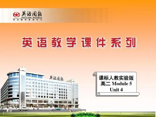 人教版高二英语必修5 Unit 4 Using language课件