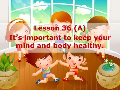 北师大版2018初中英语八年级下册Lesson36A(9).ppt课件