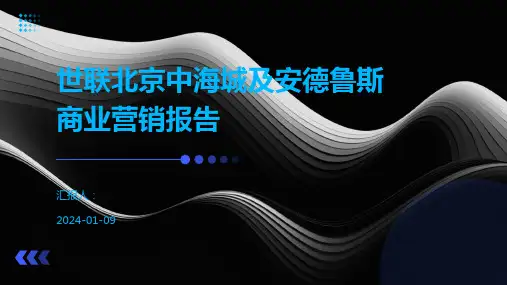 世联北京中海城及安德鲁斯商业营销报告