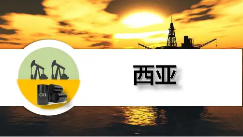 高考区域地理——西亚 (84张ppt)