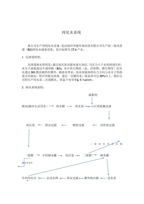 纯化水原理