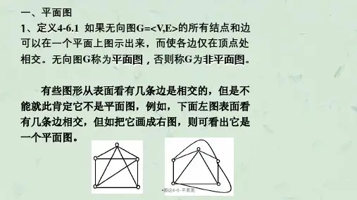 图论4-6-平面图ppt课件
