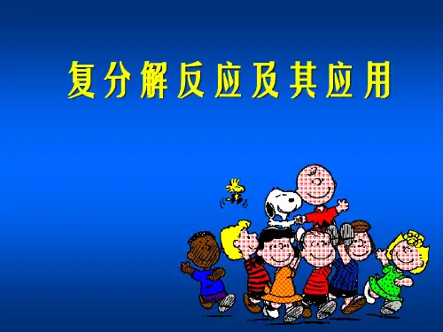 复分解反应及其应用