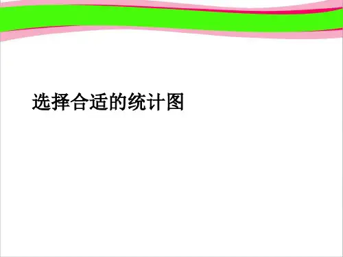 选择合适的统计图   精美课件PPT