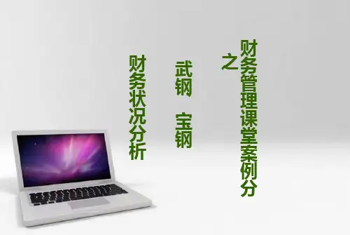 宝钢和武钢之财务管理学生案例精品PPT课件