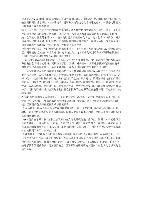影视文学