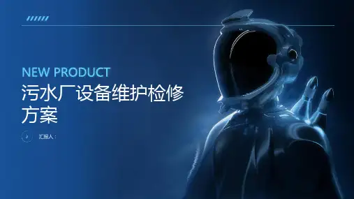 污水厂设备维护检修方案