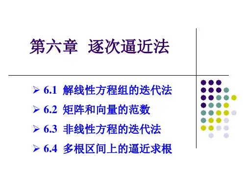 第六章  逐次逼近法lz