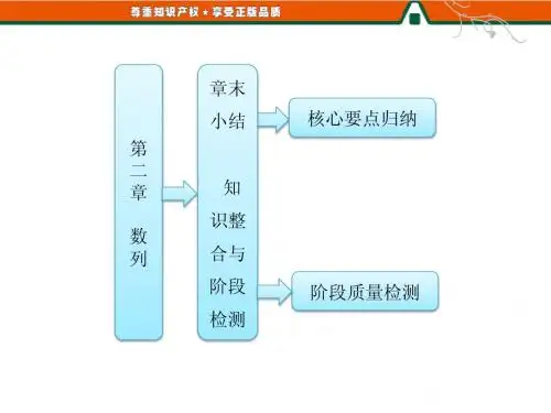 第一部分  第二章  章末小结  知识整合与阶段检测