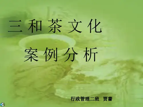 组织文化案例分析