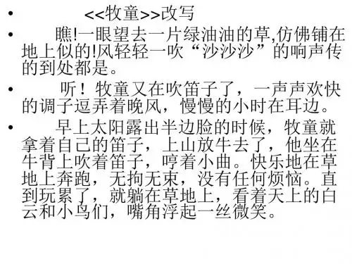 人教版五下《古诗词三首》小练笔