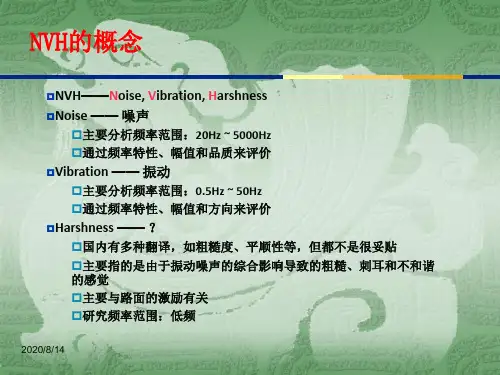 8NVH性能讲解