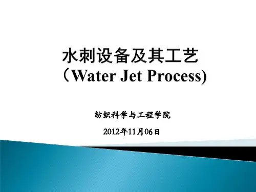 水刺工艺设备10级