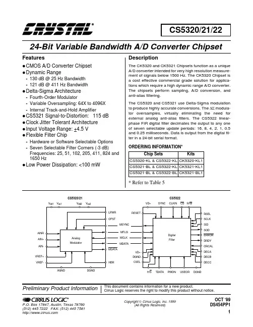 CS5320资料