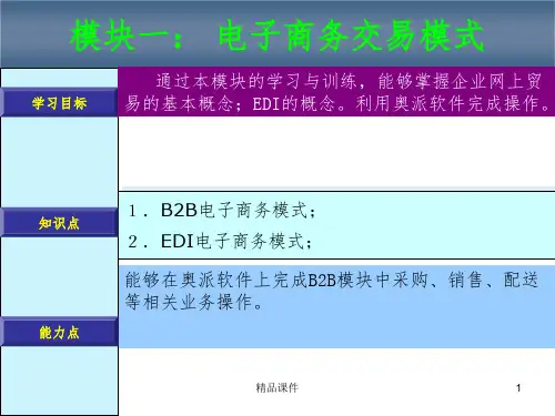 B2B交易模式ppt课件