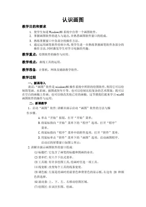 认识画图