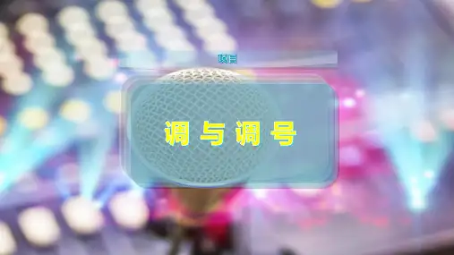 调 与 调 号