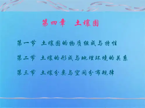 第六章土壤圈(共10张PPT)
