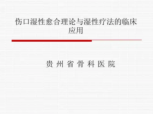 伤口湿性愈合理论