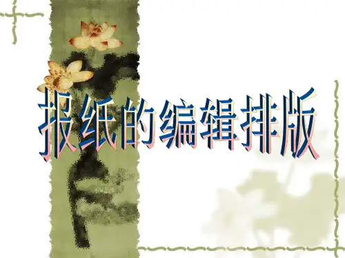 报纸编辑排版(精)