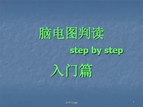 脑电图判读入门篇ppt课件