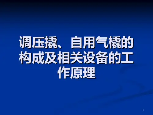 调压撬、自用气橇PPT课件