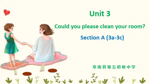 2020-2021学年人教版英语八年级下册Unit3-SectionA-3a-3c-课件
