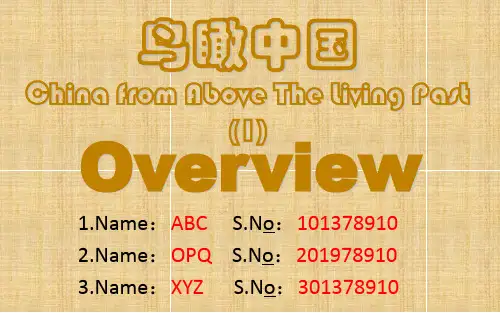 鸟瞰中国-China from Above(上)_1.Overview共22页文档