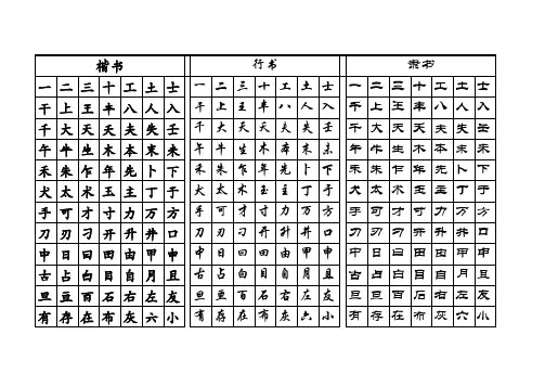 字帖