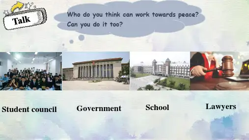 Unit7Lesson38Makingschoolabetterplace课件冀教版英语九年级全册
