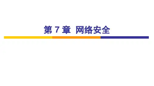 CH7 网络安全