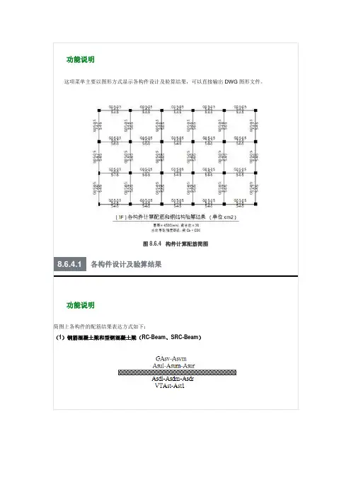 PKPM构件配筋详解