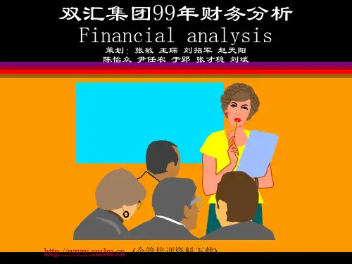 双汇集团99年财务分析(1)
