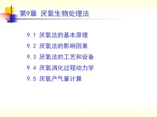 厌氧生物处理法5(11-14)(1)
