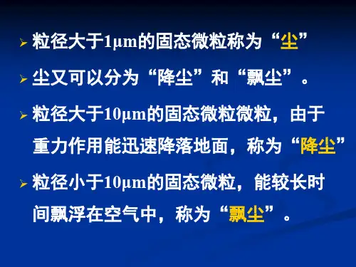 空气中的微粒