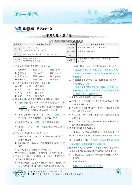 5.典中点 教用 有答案
