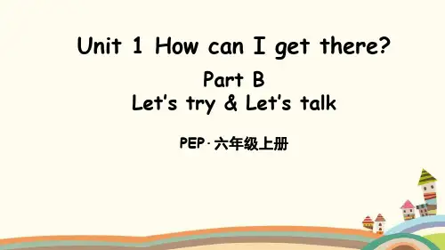 PEP人教版六年级上册英语第一单元Unit 1 集体备课教学课件PPT  Unit 1 Part B 第3课时
