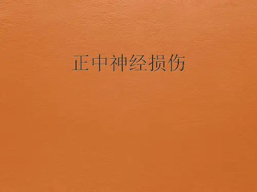 正中神经损伤 PPT课件